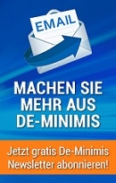 De-Minimis Depesche - Der Newsletter zum Förderprogramm