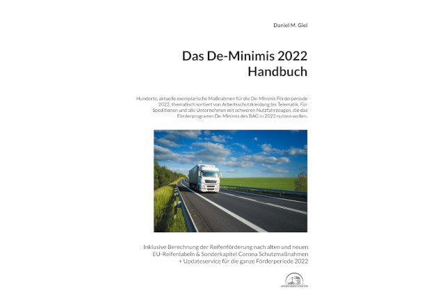 Das De-Minimis 2022 Handbuch Cover